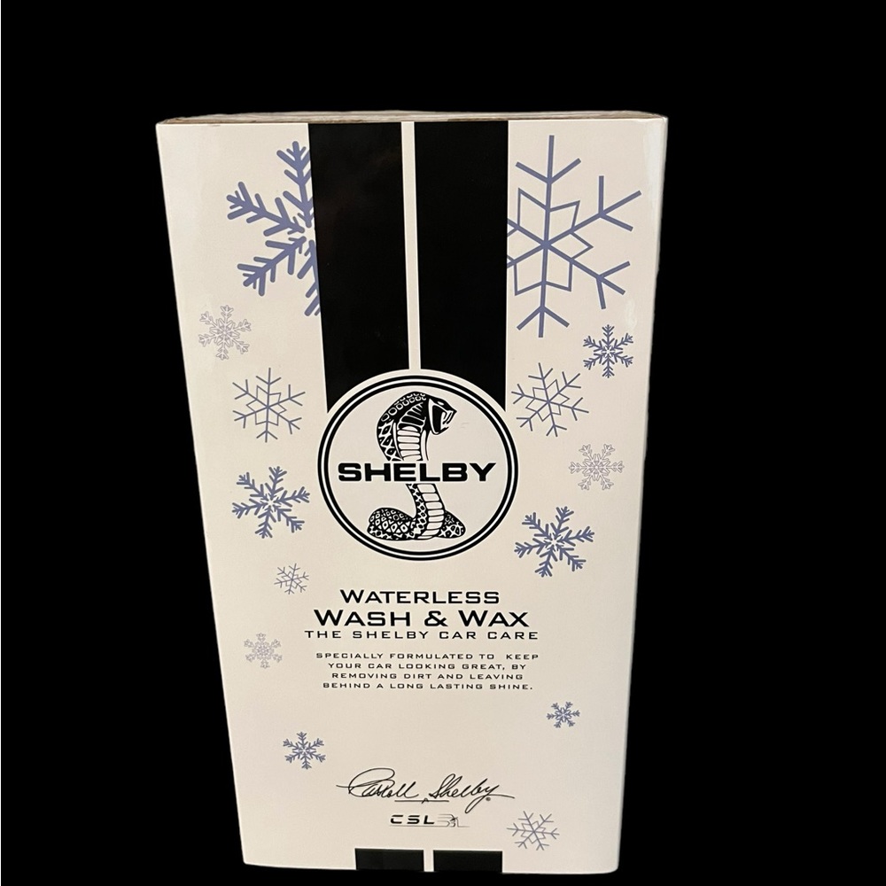 Shelby Cobra Waterless Wash & Wax Kit The Shelby Car Car New & Sealed